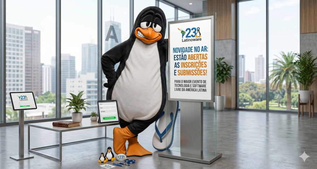 Novidade no Ar: Estão Abertas as Inscrições e Submissões para o 23º Latinoware!