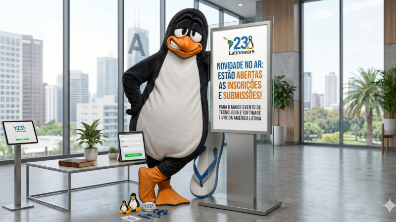 Novidade no Ar: Estão Abertas as Inscrições e Submissões para o 23º Latinoware!