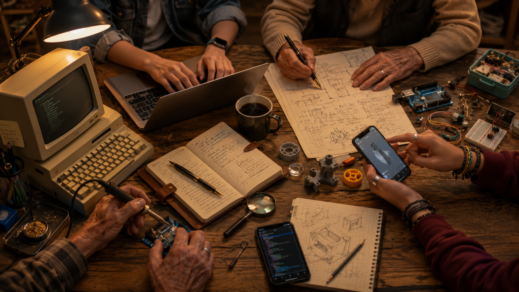 Tecnologia Livre e Inclusiva: Quando a TI Aproxima Gerações